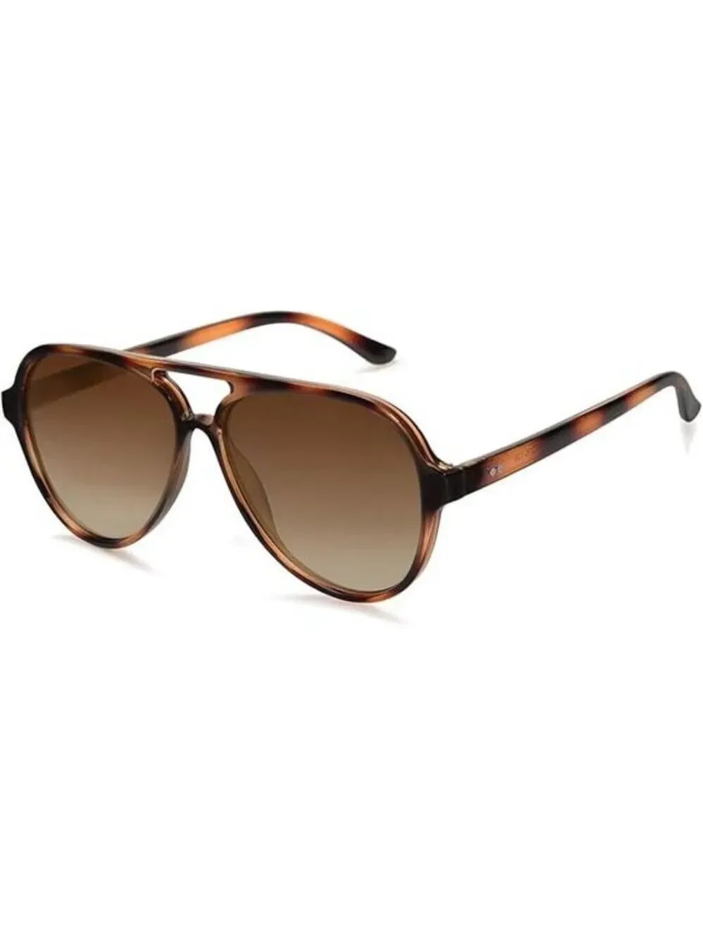 Classic Polarized Aviator Sunglasses for Women Men, Retro Trendy Pilot